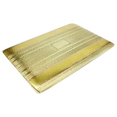 Tiffany & Co. Pitillera, circa 1920 Oro