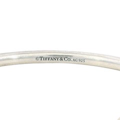 Tiffany & Co. Circle Edge Cuff Return to Tiffany Bracelet 6" Size
