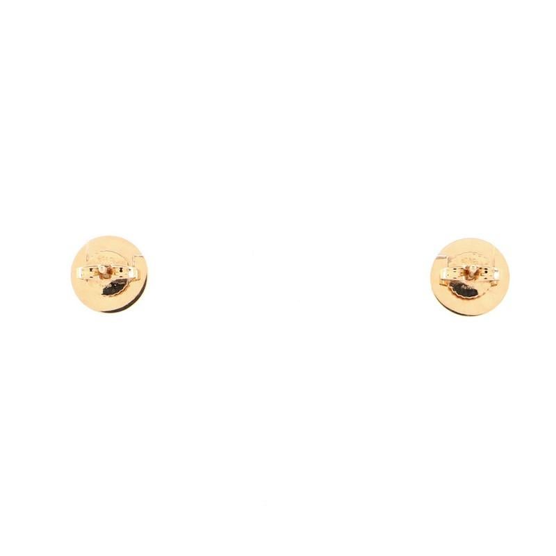 tiffany circle stud earrings