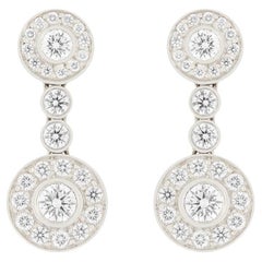 Tiffany & Co. Circlet Diamond Drop Earrings