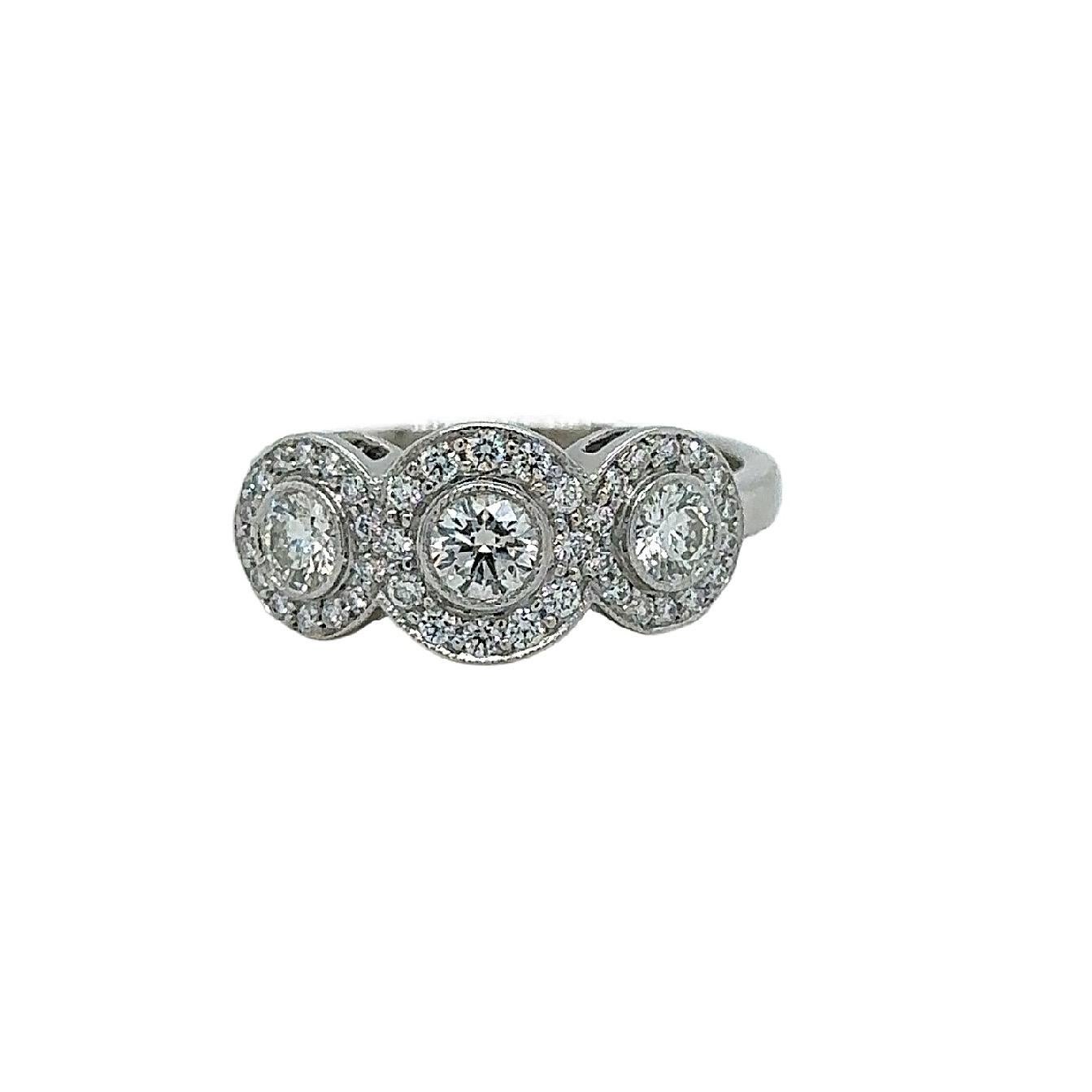 Tiffany & Co. Circlet Ring of Diamonds in Platinum 2