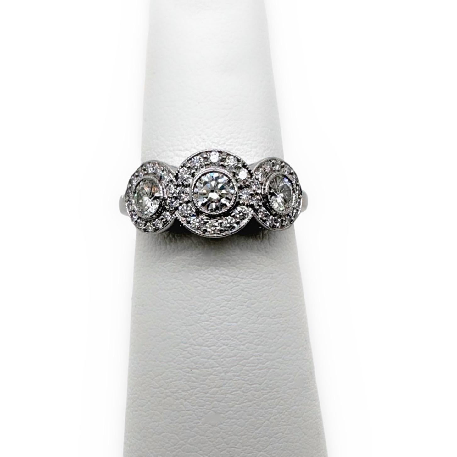 Tiffany & Co. Circlet Ring of Diamonds in Platinum 4