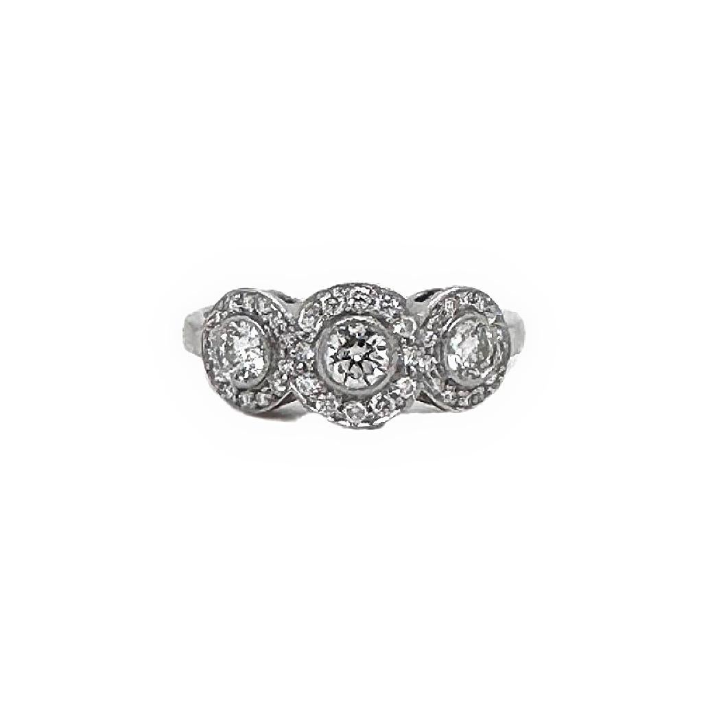 Tiffany & Co. Circlet Ring of Diamonds in Platinum 1
