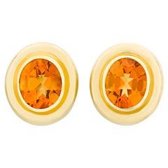 Tiffany & Co. Citrine Earrings by Paloma Picasso
