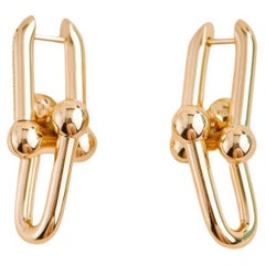 Tiffany & Co. City HardWear 18K Rose Gold Earrings