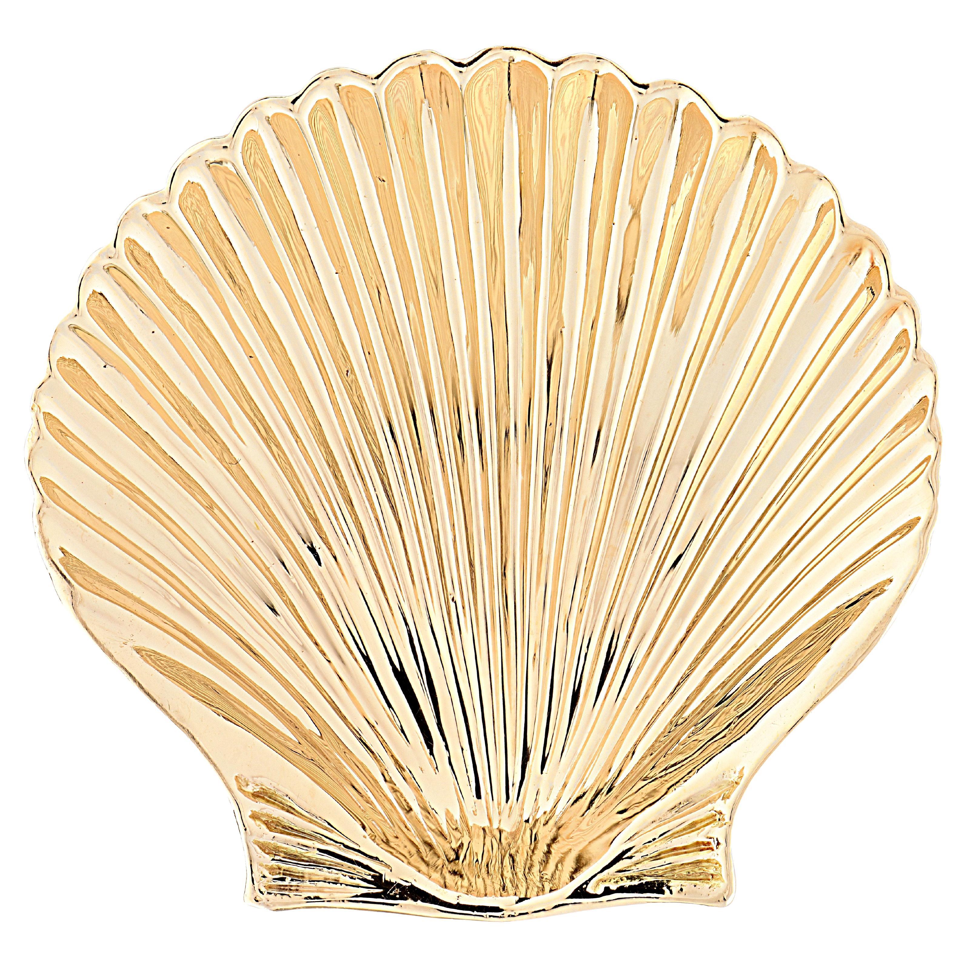 Tiffany 
Co. Clam Shell Brooch