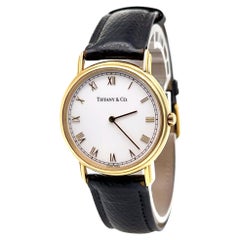 Tiffany & Co. Classic 18ct Yellow Gold Quartz Watch M253 – 34.9g