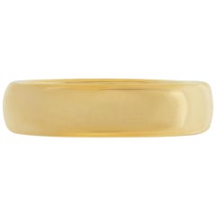 Tiffany & Co. Classic 18k Yellow Gold Wedding Band in