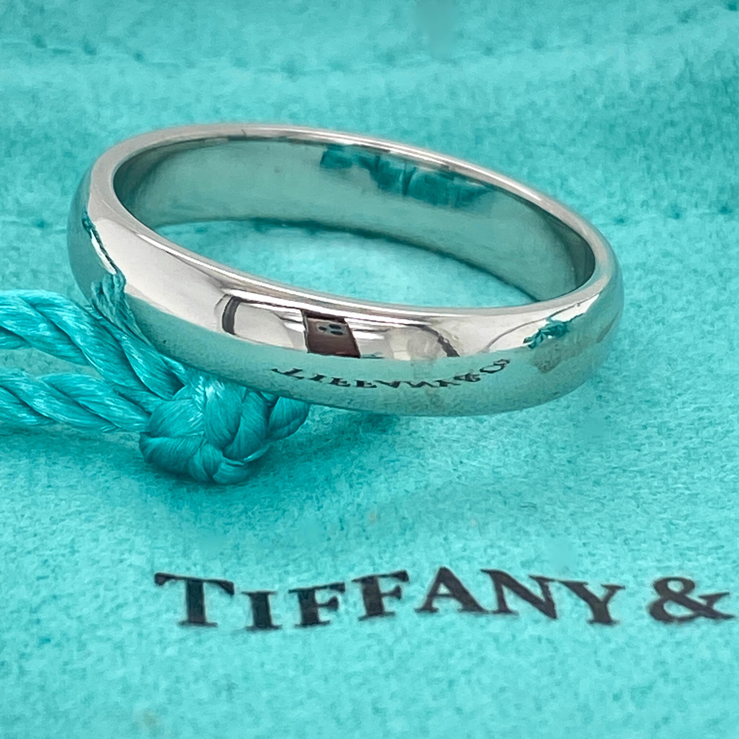 tiffany platinum band stamp