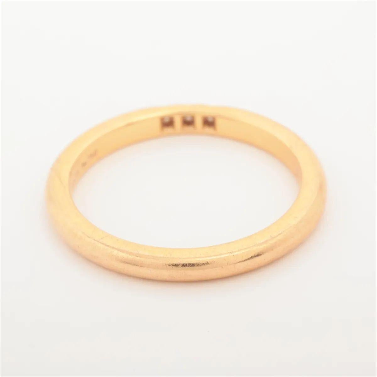 Tiffany & Co. Klassischer Band Diamantring Gold (Rundschliff) im Angebot