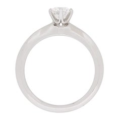 Tiffany & Co. Classic Diamond Solitaire Engagement Ring