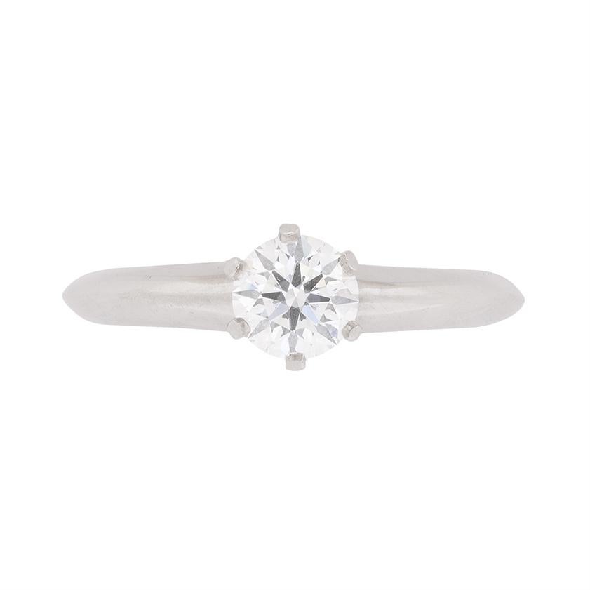 Tiffany & Co. Classic Diamond Solitaire Engagement Ring