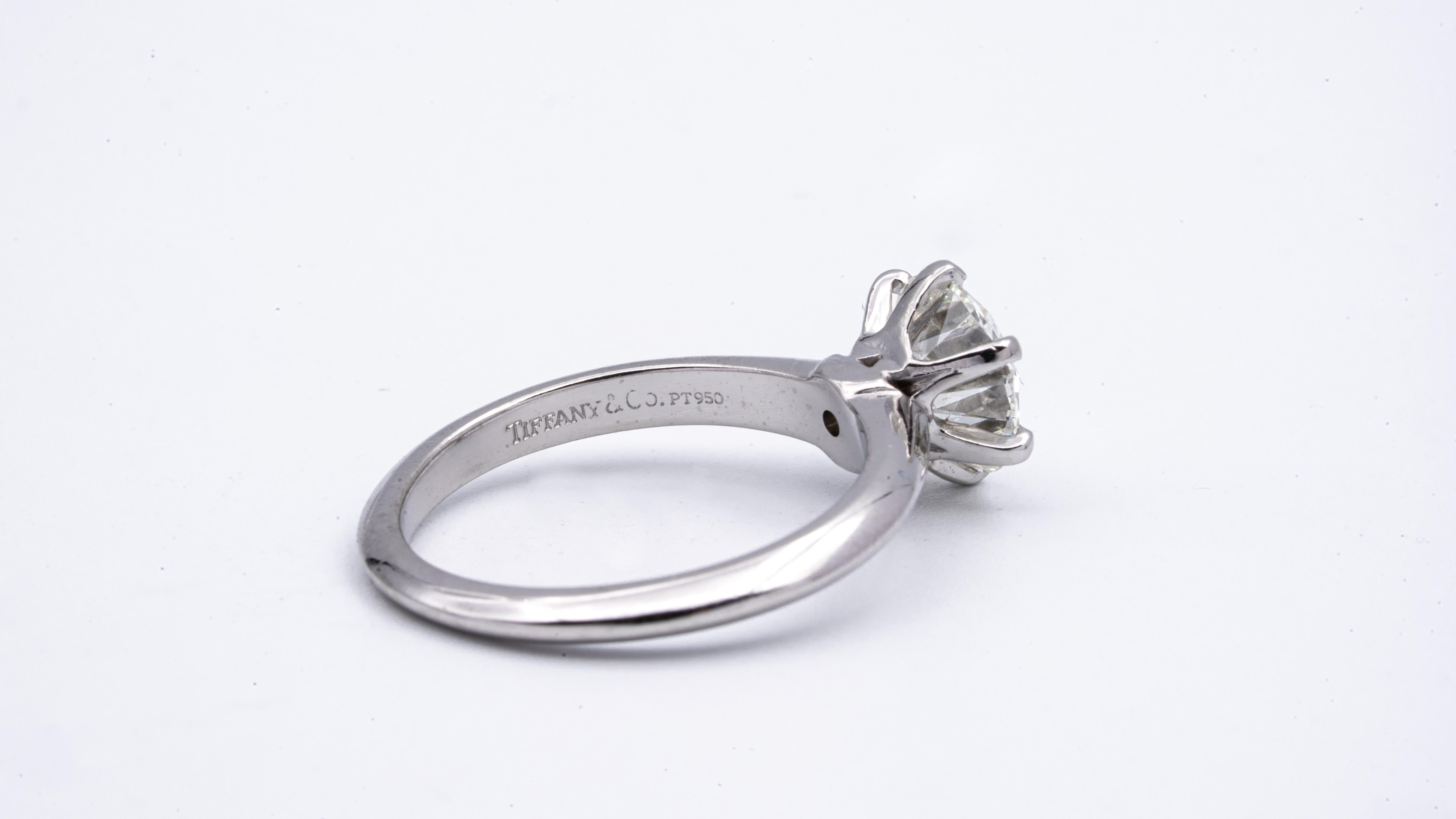 tiffany classic engagement ring