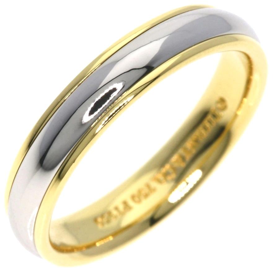 TIFFANY & Co. Alianza de boda clásica de platino y oro amarillo de 18 quilates de 4 mm Lucida 6,5 

Metal: Platino y oro amarillo de 18 quilates
Tamaño: 6,5 
Ancho de banda: 4 mm
Peso: 5,60 gramos
Sello: ©TIFFANY&CO. 750 PT950
Estado: Excelente