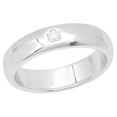 TIFFANY 
Co. Classic Platin Lucida Diamant 6mm Ehering 9