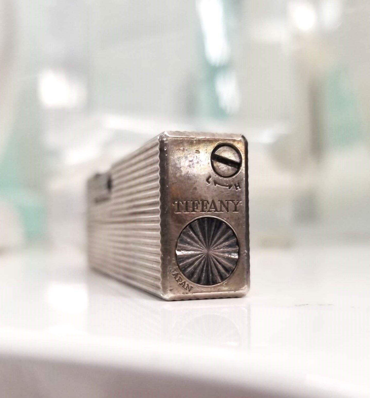 Tiffany & Co Classic Silver Mid Century Lighter In Excellent Condition In Van Nuys, CA