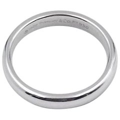 Tiffany & Co. Classic Wedding Band Ring in Platinum 3 mm