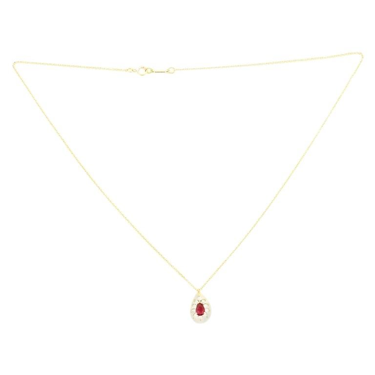 Ruby Necklace Tiffany - 11 For Sale on 