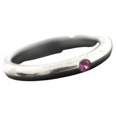 Tiffany & Co. Silber 925 Rosa Saphir-Ring von Co