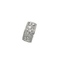 Tiffany & Co Cobblestone 2.10ct Diamond Band Platinum Ring Size: 6.75
