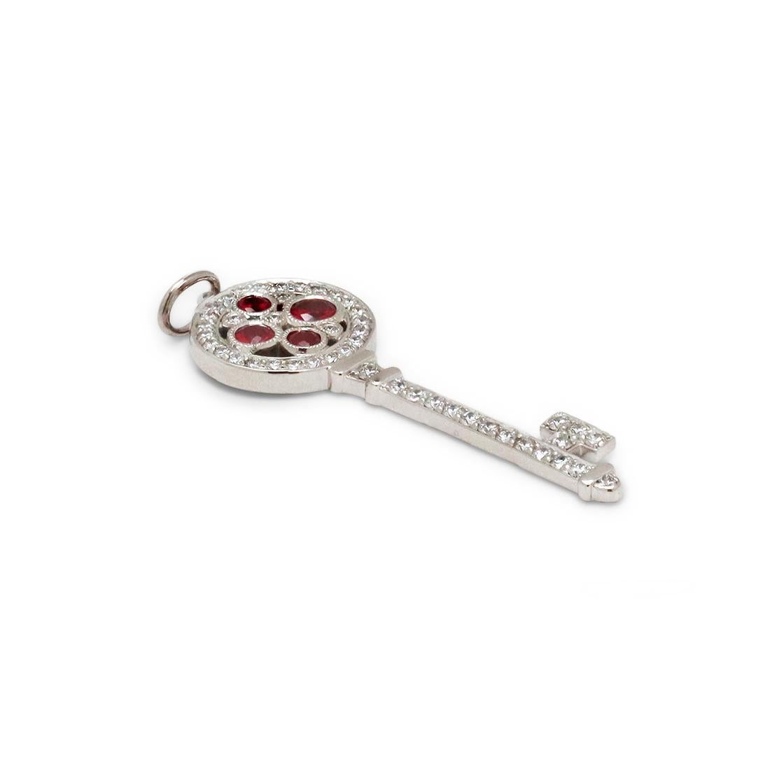 tiffany ruby pendant