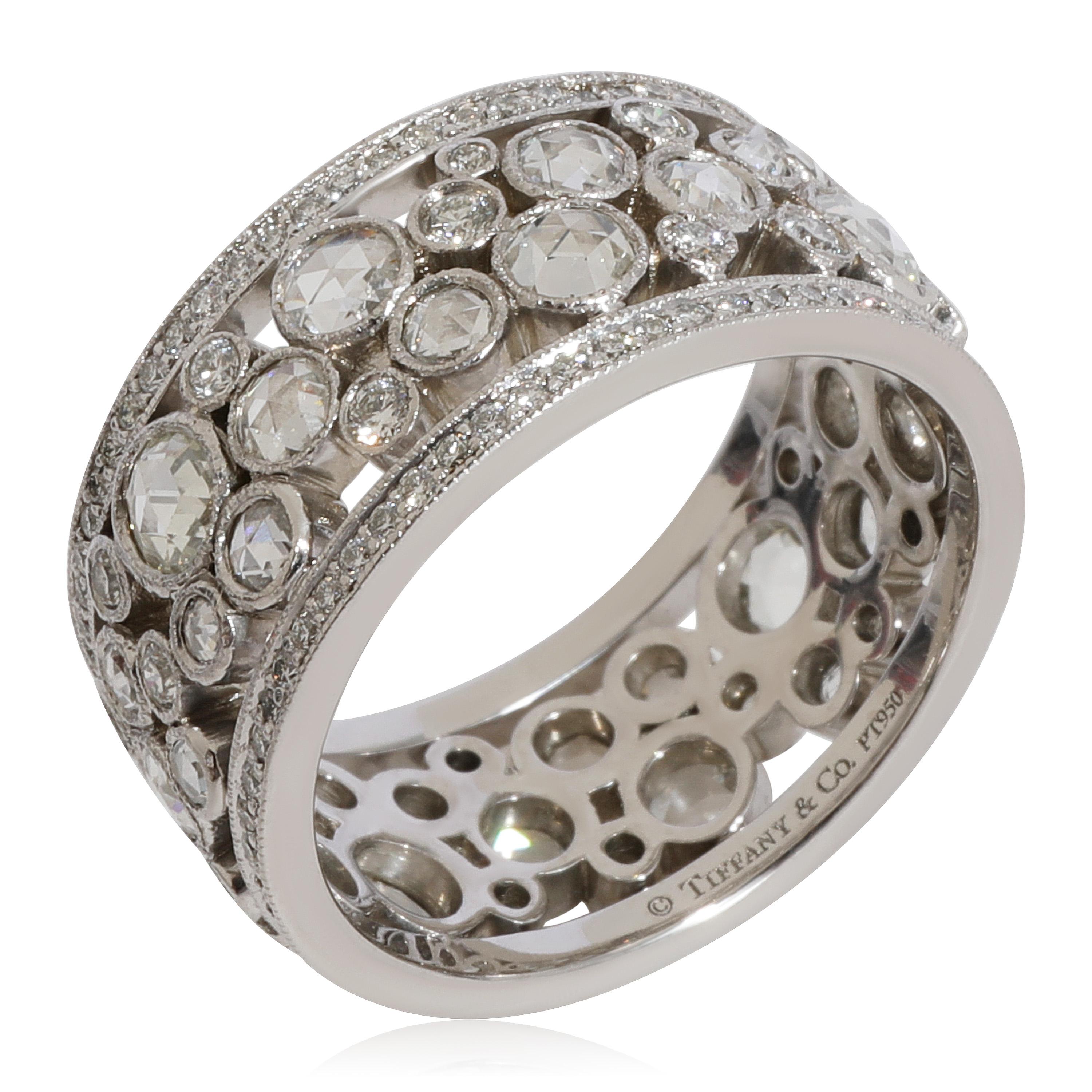 Tiffany & Co. Cobblestone Diamond Band in Platinum 2.10 CTW

PRIMARY DETAILS
SKU: 123466
Listing Title: Tiffany & Co. Cobblestone Diamond Band in Platinum 2.10 CTW
Condition Description: Retails for 14500 USD. In excellent condition and recently