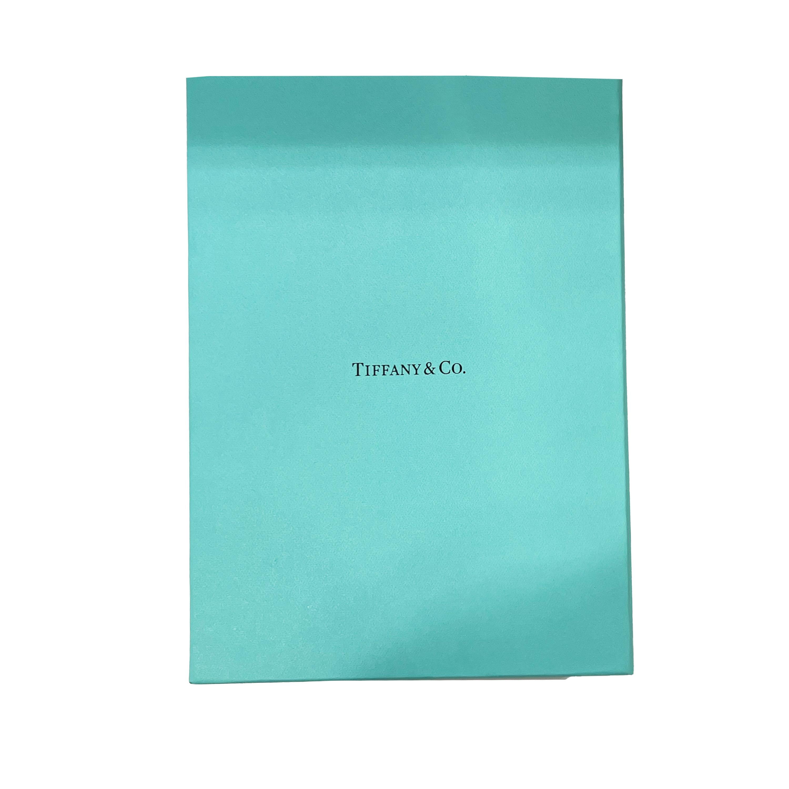 Tiffany & Co. Cobblestone-Saphir-Diamant-Anhänger in  0,91 CTW Platin (Rundschliff) im Angebot