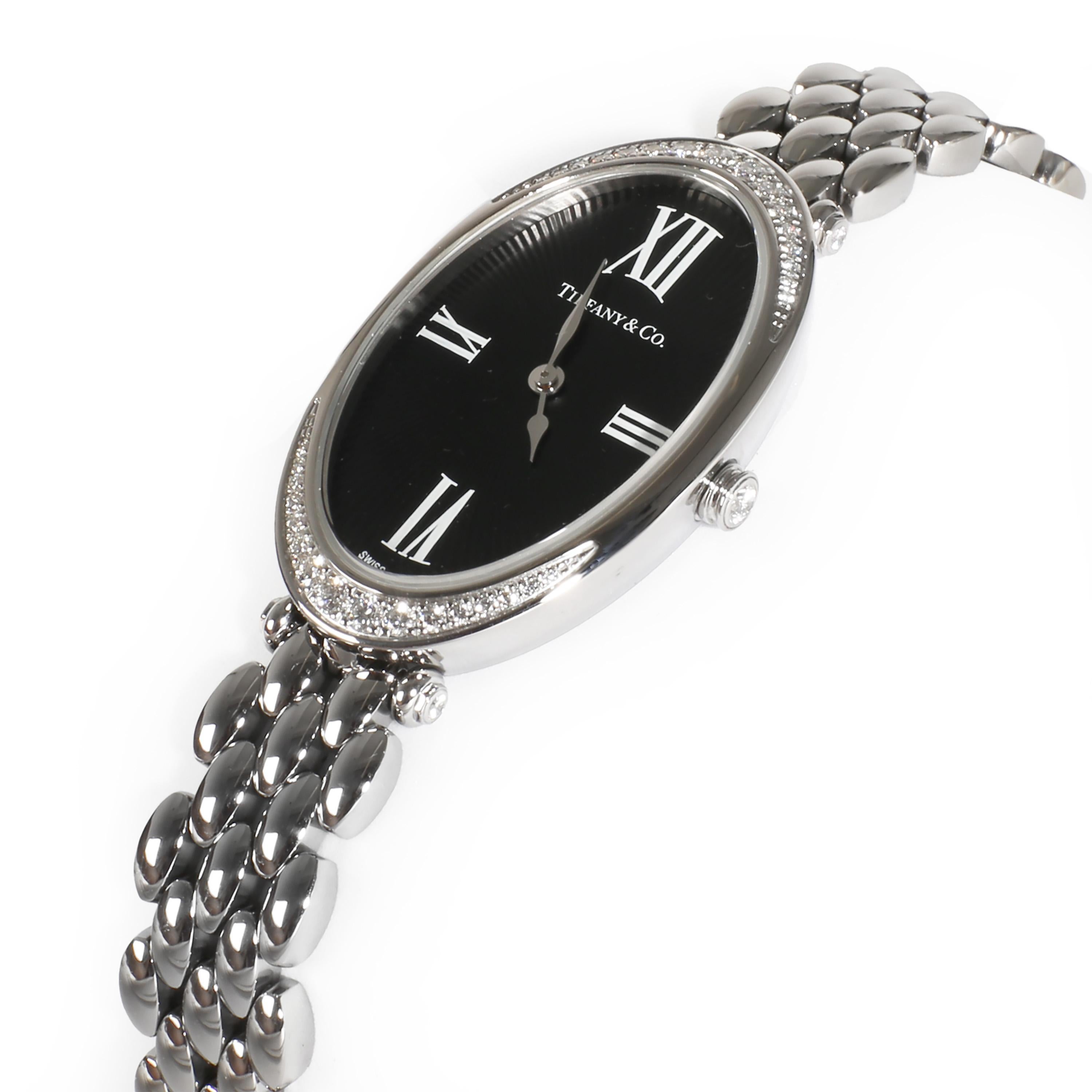 Tiffany & Co. Cocktail Cocktail Women's Watch in  Stainless Steel In Excellent Condition For Sale In New York, NY
