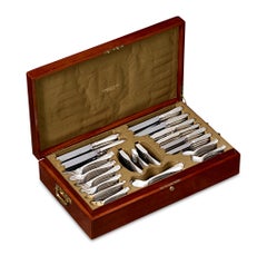 Tiffany & Co. Colonial Silver Flatware Service for 12