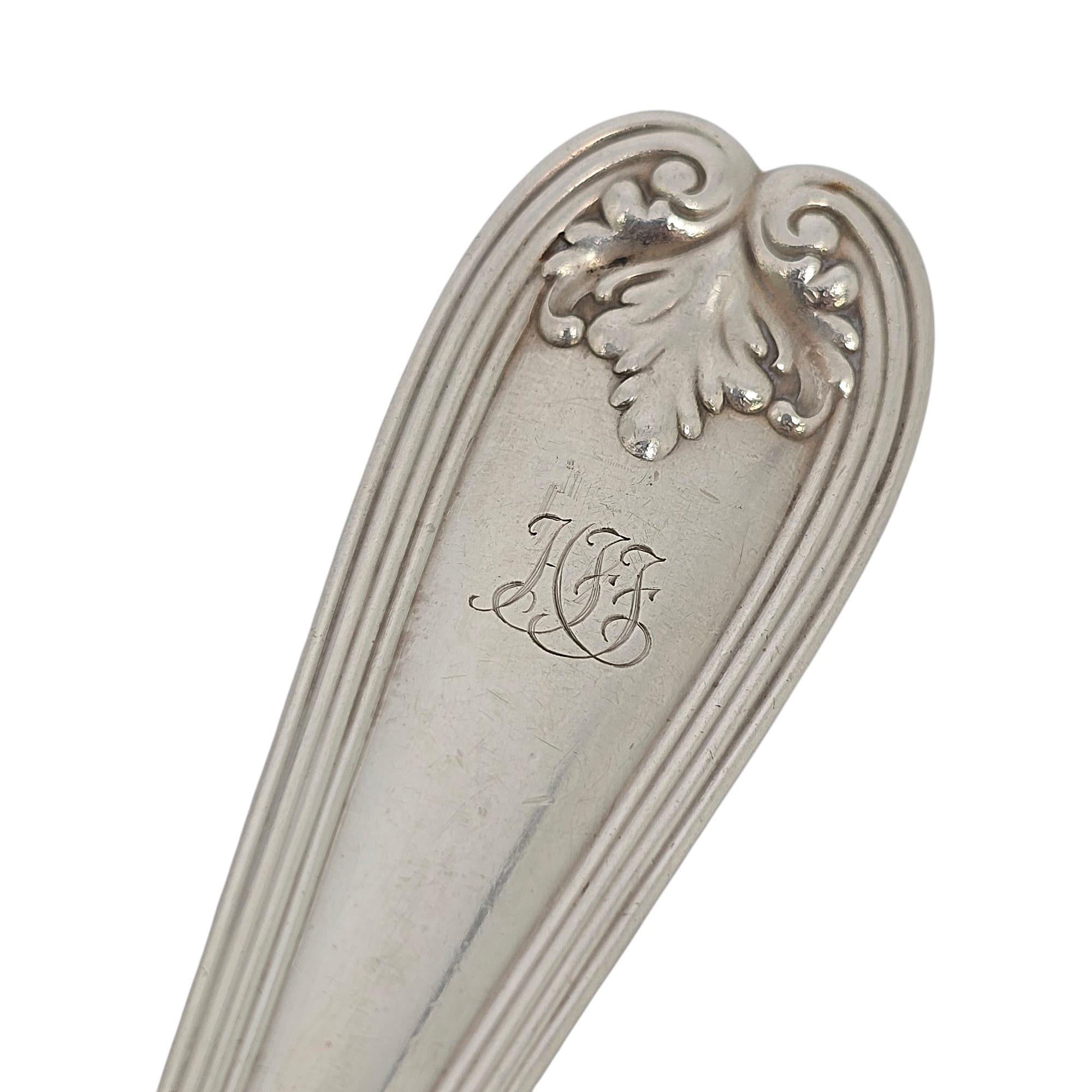 Tiffany & Co. Coloni in argento Sterling Berry Serving Spoon Mono 9 1/8
