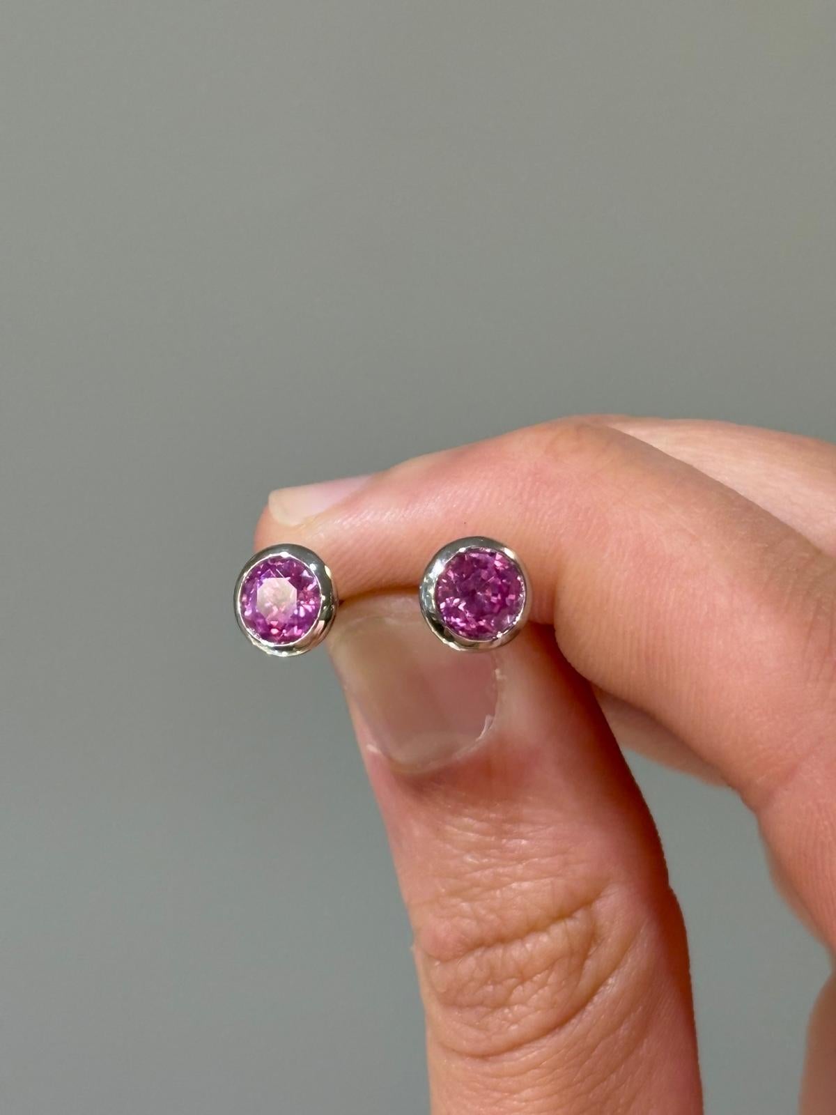 Tiffany & Co. Pendientes de zafiro Color By The Yard en Excelente estado para la venta en Princeton, NJ