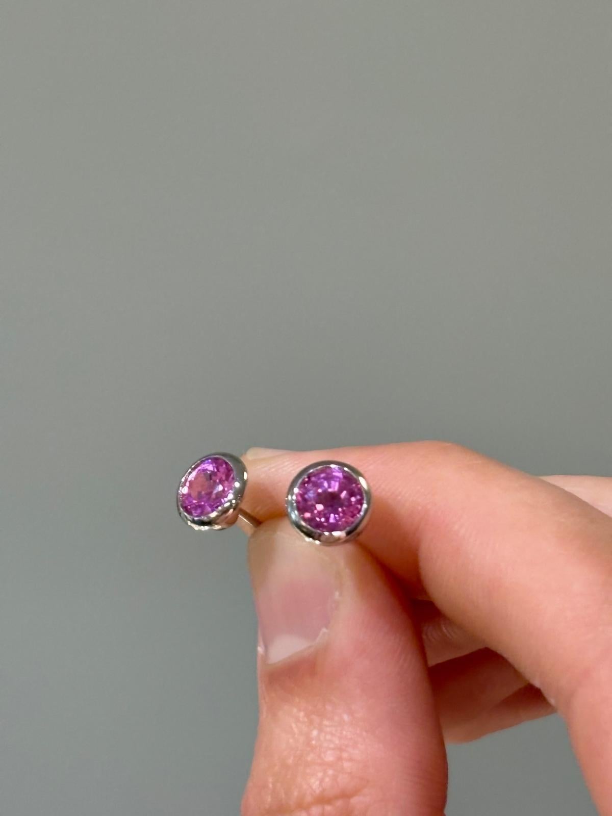 Femenino o masculino Tiffany & Co. Pendientes de zafiro Color By The Yard en venta