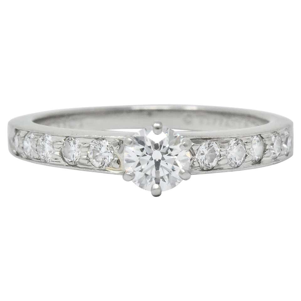 Tiffany 1 Carat Engagement Ring - 226 For Sale on 1stDibs