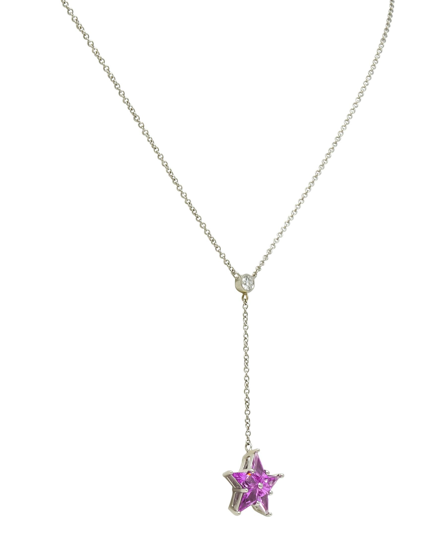 sapphire necklace tiffany
