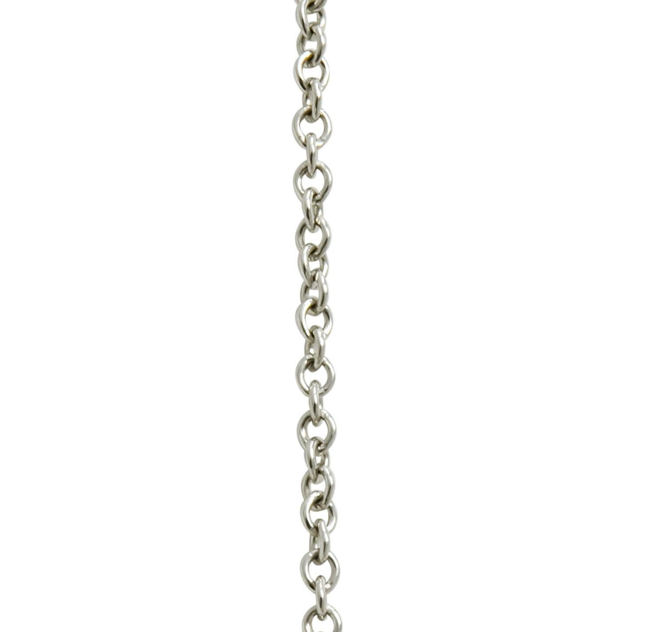 hot pink tiffany necklace