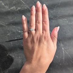 Tiffany & Co. Contemporary 1.13 CTW Diamond Platinum Solitaire Engagement Ring