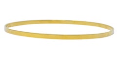 Tiffany & Co. Contemporary 14 Karat Gold Bangle Bracelet