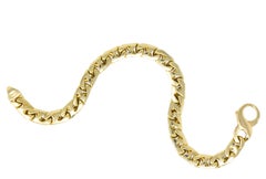 Tiffany & Co. Vintage 18 Karat Gold Cuban Chain Unisex Bracelet