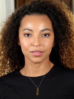 Tiffany & Co. Contemporary 18 Karat Yellow Gold Atlas Bar Pendant Necklace