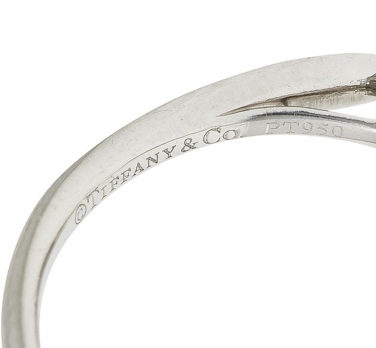 Tiffany & Co. Contemporary 2.02 CTW Diamond Platinum Harmony Engagement Ring For Sale 2