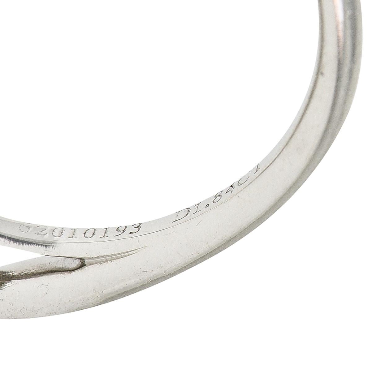 Tiffany & Co. Contemporary 2.02 CTW Diamond Platinum Harmony Engagement Ring 3