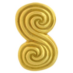 Tiffany & Co. Contemporary Double Spiral Clip-On Earrings