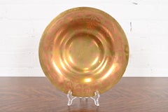 Tiffany & Co. Copper on Gilt Bronze Decorative Shallow Bowl, Circa 1900