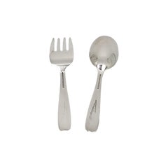 Tiffany & Co Cordis Sterling Silver Baby Spoon and Fork #17260