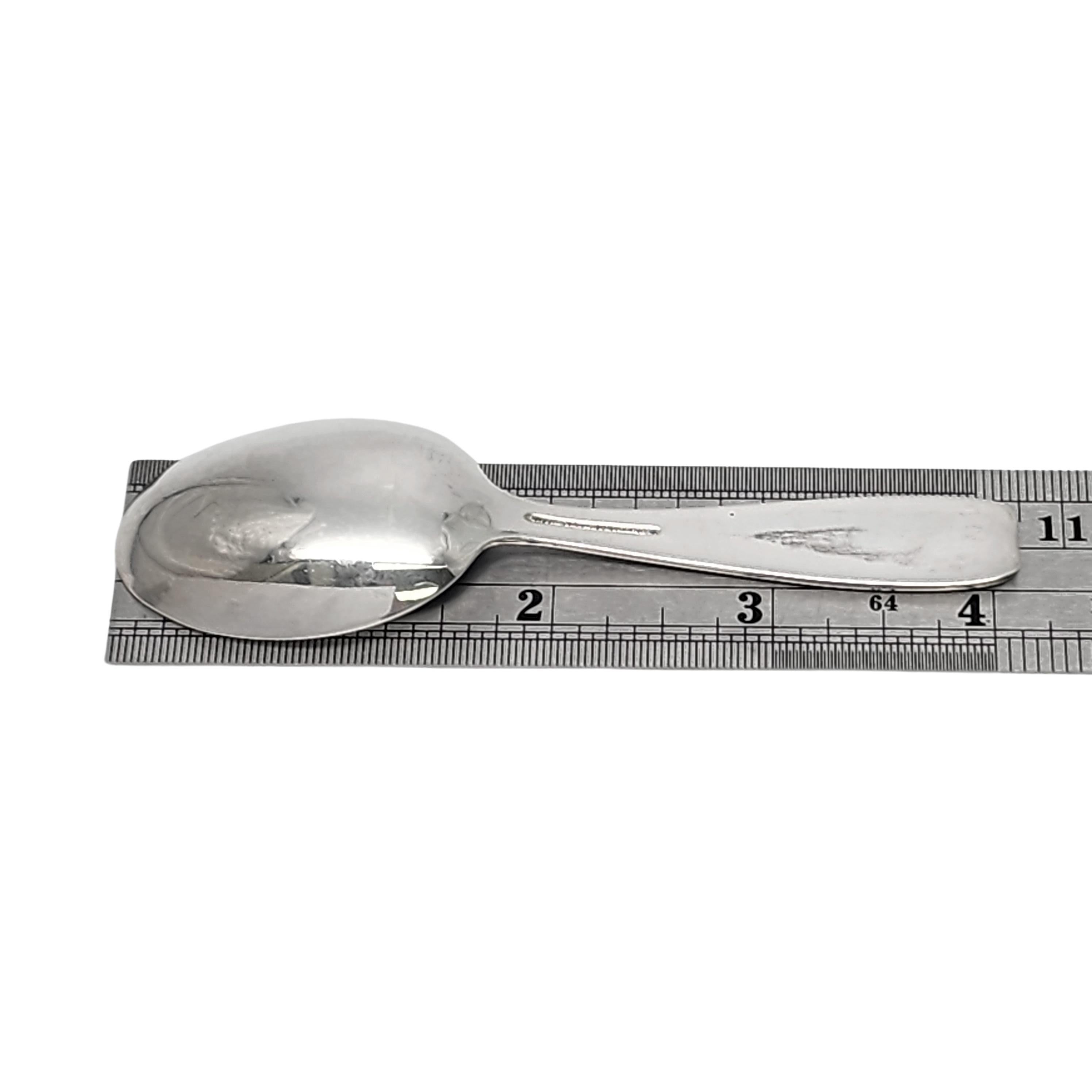 Tiffany & Co Cordis Sterling Silver Baby Spoon and Fork #17260 For Sale 4