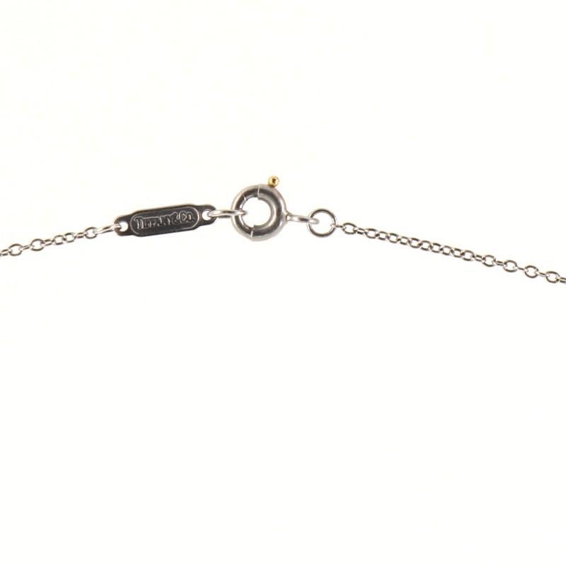 Women's Tiffany & Co. Cross Pendant Necklace Platinum and Diamonds Small