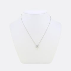 Tiffany & Co. Cross Stitch Diamond Necklace