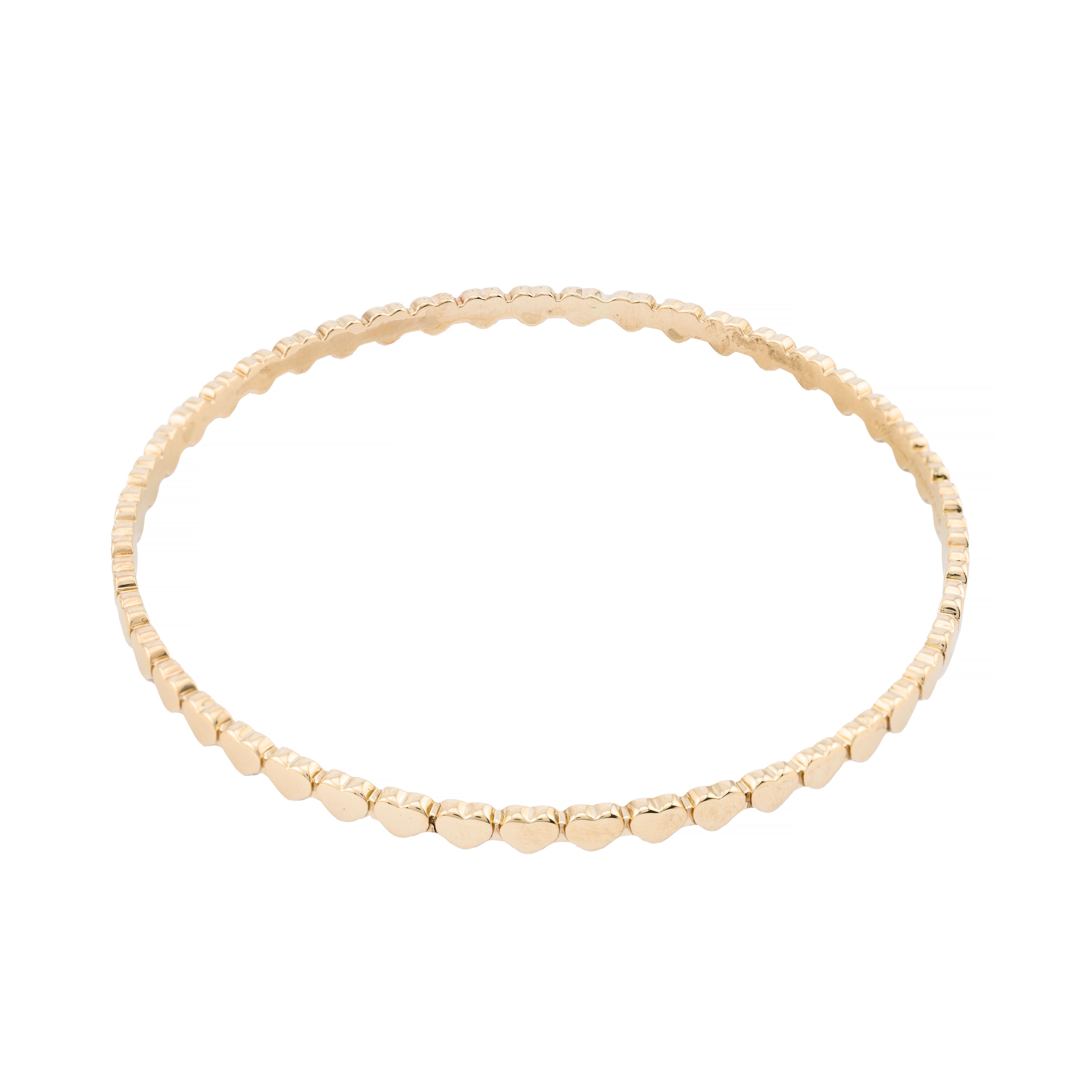 Tiffany & Co Crown of Hearts Armreif aus 18 Karat Gold von Paloma Picasso im Zustand „Hervorragend“ im Angebot in Boston, MA
