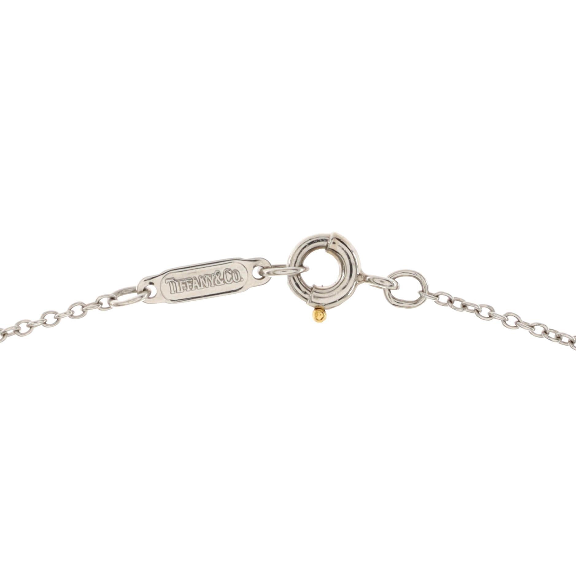 tiffany cross necklace
