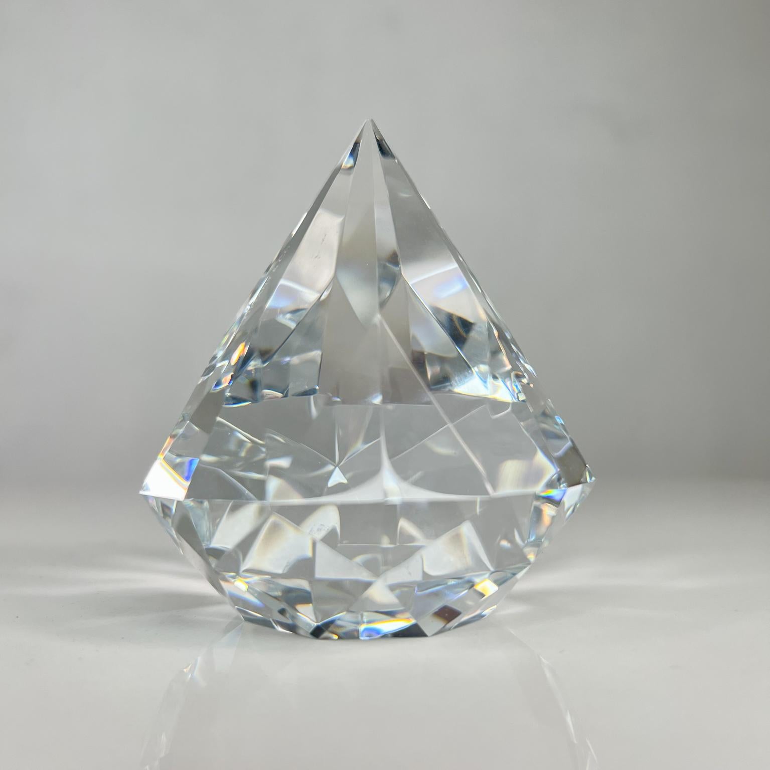 tiffany diamond paperweight
